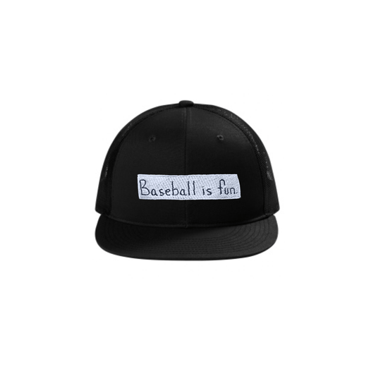 FLAT BILL ADULT TRUCKER HAT