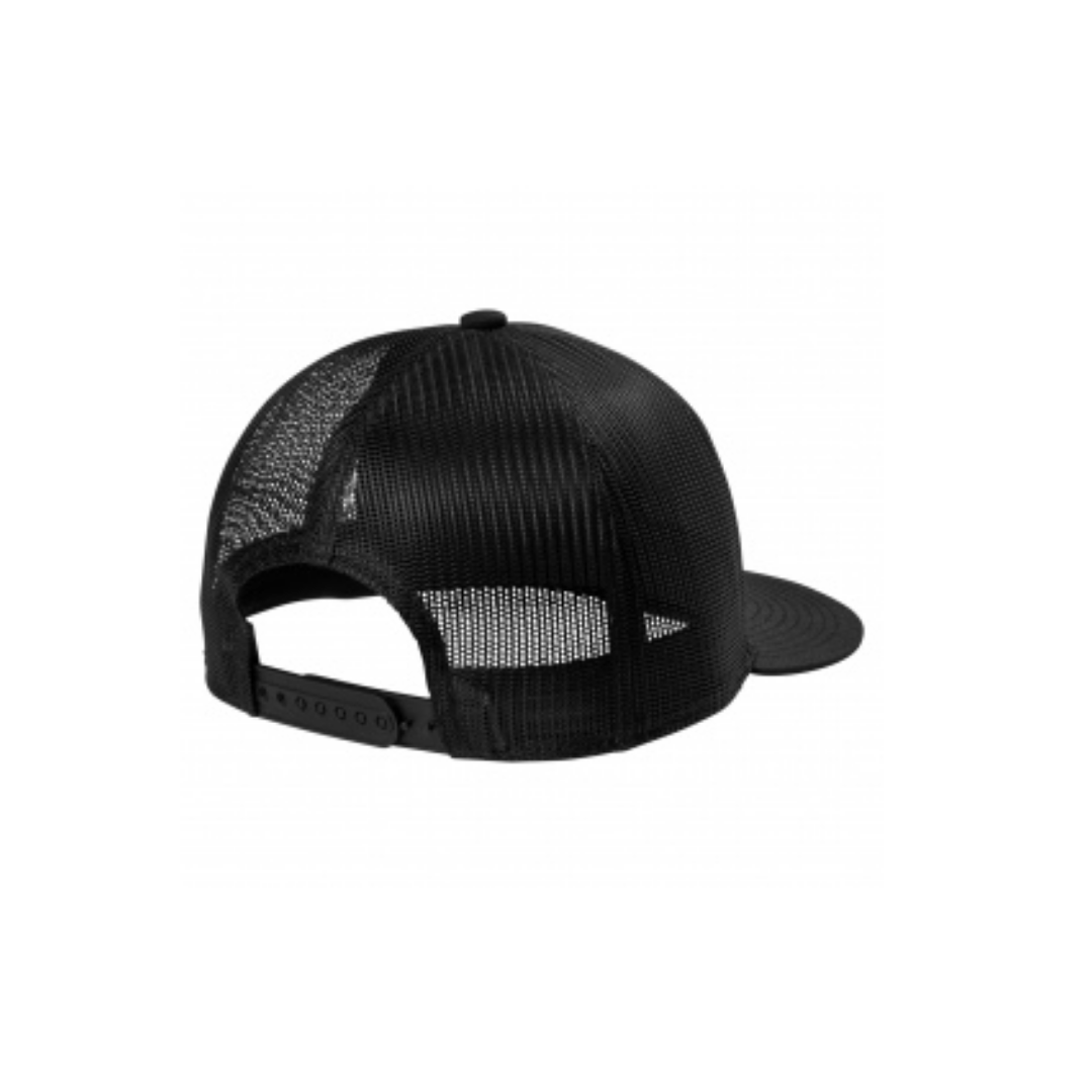 FLAT BILL ADULT TRUCKER HAT