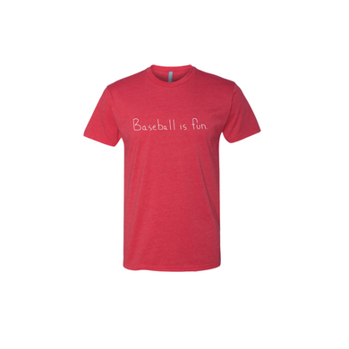 CLASSIC TEE – Baseball is Fun By Brett Phillips